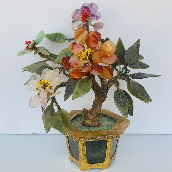 Vintage Jade Bonsai Tree